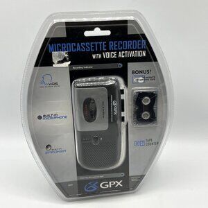 GPX Microcassette Voice Recorder C631 Handheld Tape